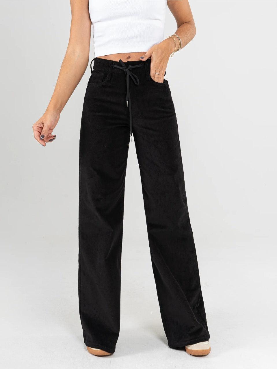 🔥 ¡Transforma tu estilo con comodidad y elegancia – Descubre el Pantalón Mom Flare Palazzo!
