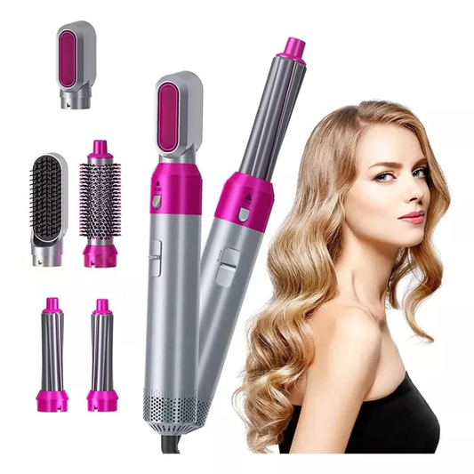Cepillo ProBeauty 5 en 1 – Brillo, Suavidad y Estilo Instantáneo!