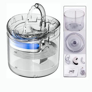 FrescaPaws : Fuente de agua automática para gatos: hidratación fresca, pura y saludable durante todo el día