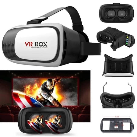 Gafas 3D VR BOX™ + Control 🎮 – Sumérgete en una Experiencia de Realidad Virtual Inigualable