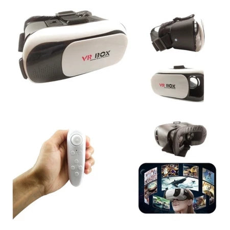 Gafas 3D VR BOX™ + Control 🎮 – Sumérgete en una Experiencia de Realidad Virtual Inigualable