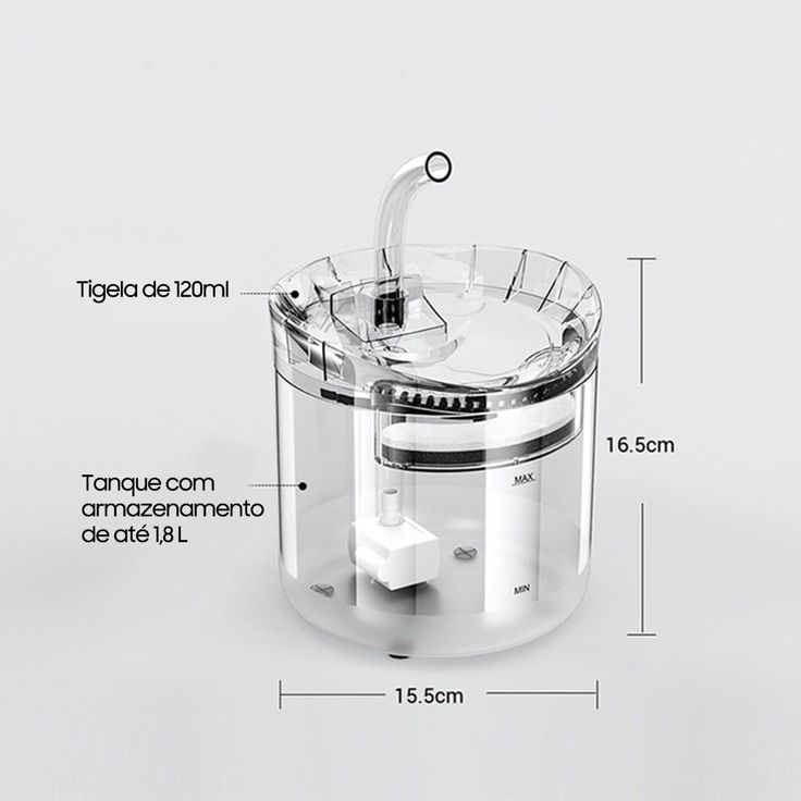 FrescaPaws : Fuente de agua automática para gatos: hidratación fresca, pura y saludable durante todo el día